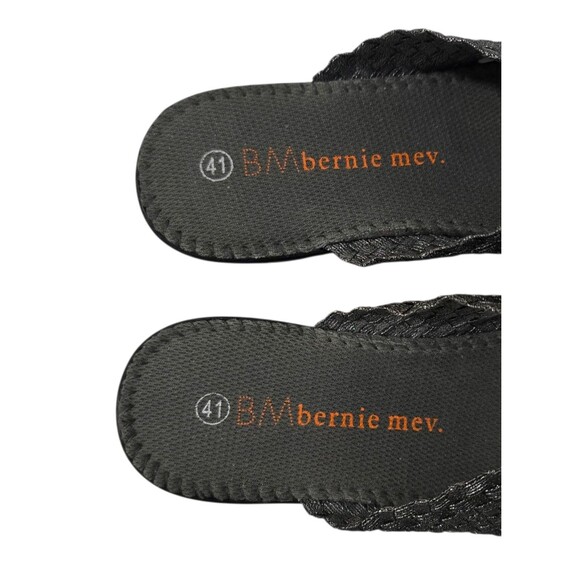 Bernie Mev Cyrene Womens Pewter Peep Toe Sandals EU Size 41  US Size 11 - Picture 6 of 9